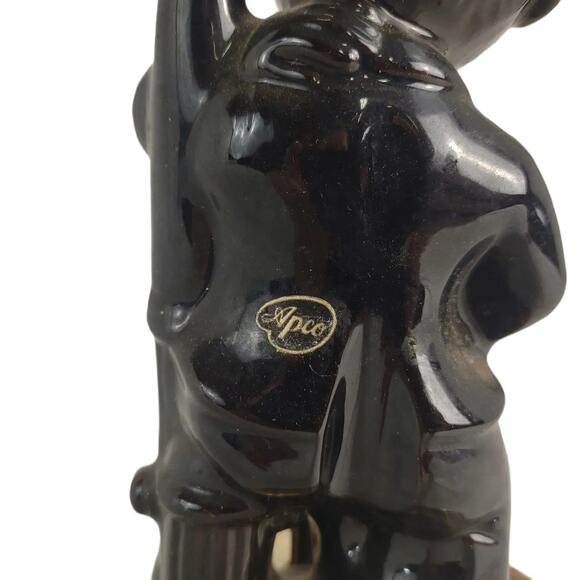 Vintage 1950s Apco Drunk Man Hobo Lamppost Bar 13" Table Lamp MCM Man Cave - Picture 4 of 14